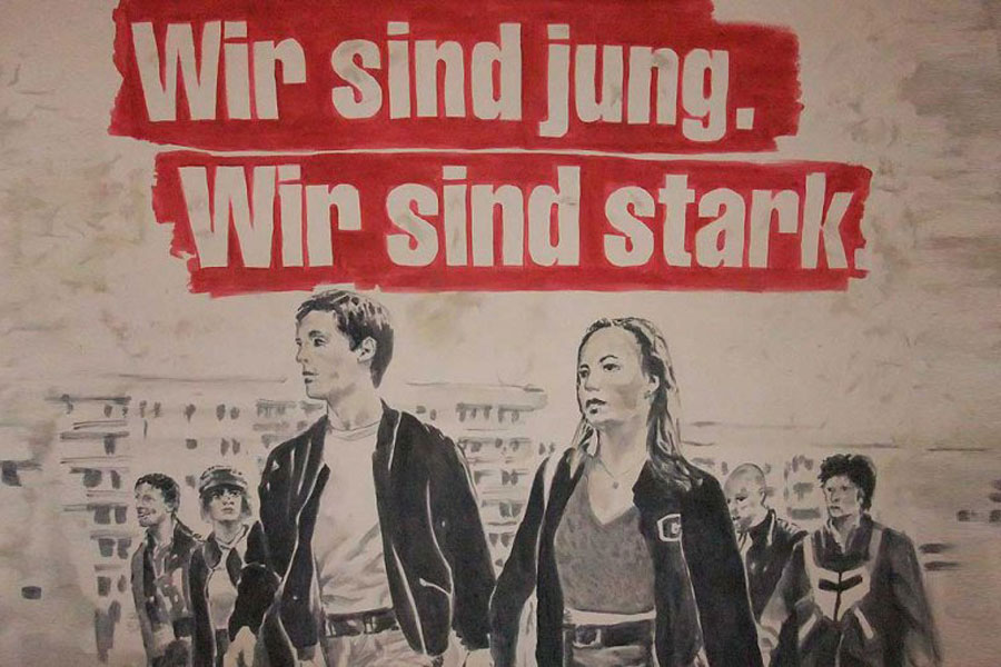 Kinoplakat WIR SIND JUNG. WIR SIND STARK.